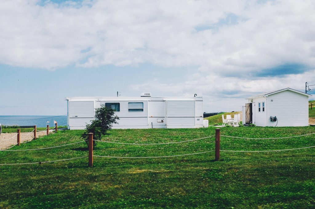 mobil home à la mer